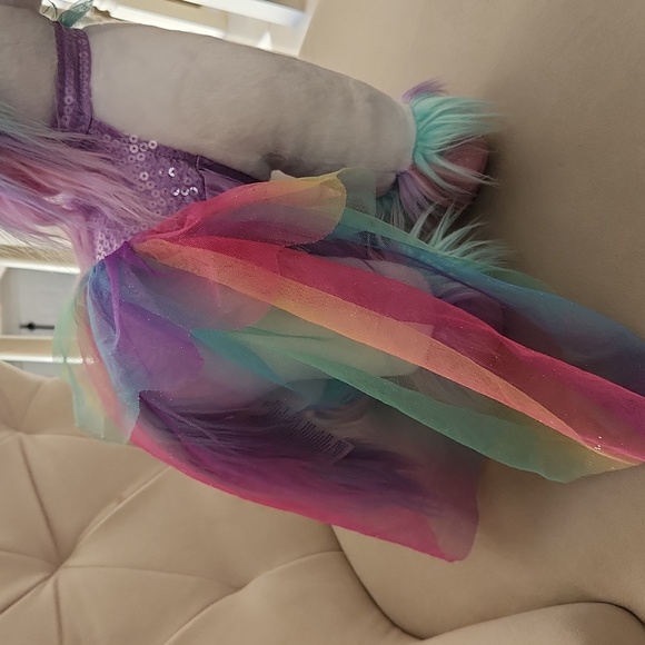 Build-a-Bear Beary Fairy Friends Unicorn w/ sequence dress 🦄 - Picture 3 of 6